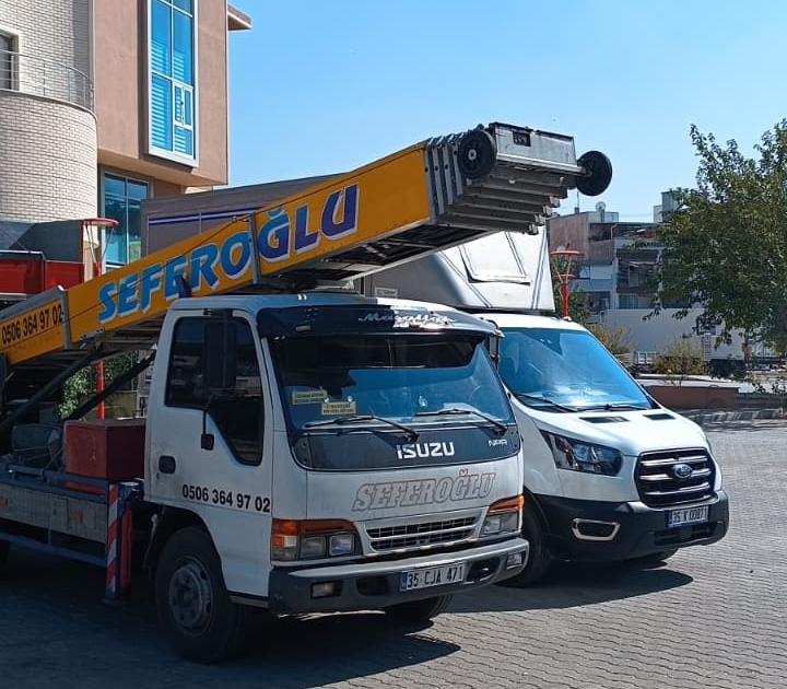 asansörlü nakliye aracı ve evden eve taşımacılık