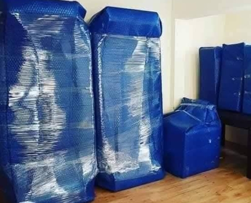 Yüksek katlı evlerden balkondan asansör ile ev taşıma