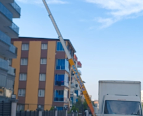İzmir dikili evden eve nakliyat ve kiralık asansör