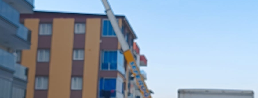 İzmir dikili evden eve nakliyat ve kiralık asansör